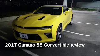 2017 Camaro SS Convertible review