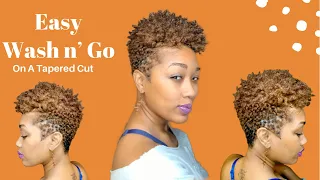 Wash n Go for Tapered Cut | Adell’s Natural Hair Salon