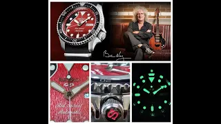 SEIKO QUEEN Red Special (Seiko 5 Sports & Brian May)