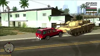 GTA San Andreas - Red Car vs Army
