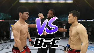 Doo ho Choi vs. Chan Sung Jung (K1) | EA Sports UFC 4 - K1 Rules