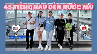 HÀNH TRÌNH BAY ĐẾN ĐẤT MỸ ĐỊNH CƯ | Ngày 09.08.2022