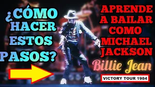 Aprende a Bailar como Michael Jackson - BILLIE JEAN ENDING (1984)