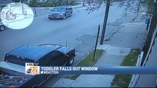 Mystery Man Takes Off After Helping  Toddler Who Fell Out Wi