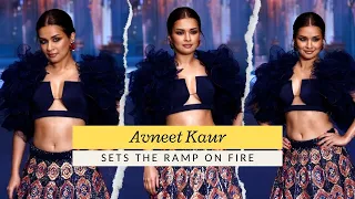 Avneet Kaur's Ramp Walk: A Captivating Display of Confidence and Grace