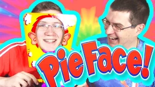 Веселый челлендж - ПИРОГ В ЛИЦО от Hasbro! PIE FACE CHALLENGE - Отец и Сын