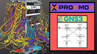 GNS3 server setup on Proxmox