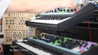 Moog Synthesizers do "Myth" by Beach House