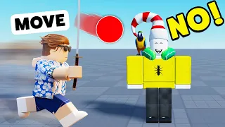 NO MOVING ALLOWED.. in Roblox Blade Ball
