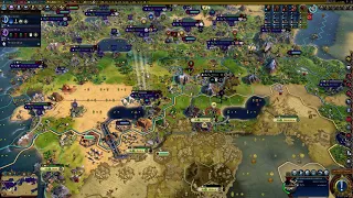 Sid Meier's Civilization VI - Gandhi's nukes