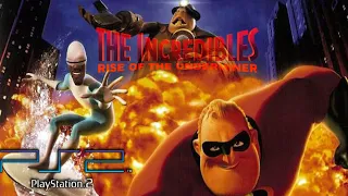 The Incredibles: Rise Of The Underminer PS2 Complete Walkthrough/Movie