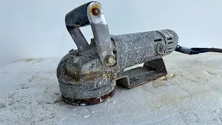 Restore and repair old MAKITA concrete grinders