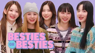 K-Pop Girl Group LE SSERAFIM Reveals ADORABLE Friendship Memories | Besties on Besties | Seventeen