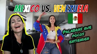 VENEZOLANA SE DIVIERTE con vídeo Palabras de VENEZUELA que MUY POCOS entienden en MEXICO 😂😂