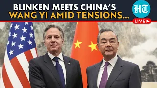 LIVE | U.S. Secy Of State Antony Blinken Meets Chinese FM Wang Yi In Beijing Amid Tensions