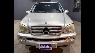 MERCEDES BENZ ML 270 CDI 2004 DIESEL  4X4