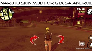 Naruto Skin Mod 2021| Gta San Andreas Android