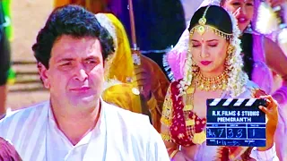 Shooting Of "Prem Granth" Movie (1996) Song | Rishi Kapoor, Madhuri Dixit | Flashback Video