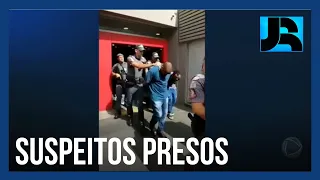 Cinco criminosos são presos após tentativa de assalto a banco em São Paulo