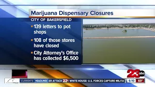 City of Bakersfield closes 108 pot shop stores