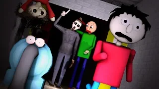 [SFM/BALDI] Escaping Detention - Baldi's Basic's Animation.