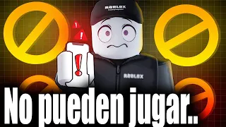 LOS JUGADORES DE ROBLOX MOVIL NO PUEDEN JUGAR POR ESTO