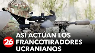 GUERRA RUSIA-UCRANIA | Así actúan los francotiradores ucranianos ante la presencia de un enemigo