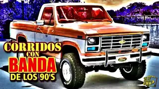 Corridos De Los 90's Con Banda