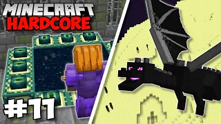 Fighting The ENDER DRAGON! - Minecraft 1.18 Hardcore (#11)