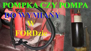 Ford Mondeo - wymiana pompy bez kanału?