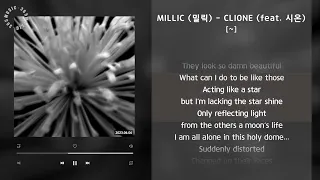 1시간 / MILLIC (밀릭) - CLIONE (feat. 시온) [~] / 가사 Audio Lyrics