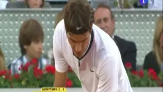 El Mejor juego de Rafa Nadal contra Roger Federer en la final de Madrid 2010