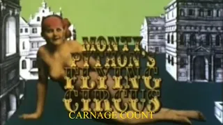 Monty Python’s Flying Circus Season 1 (1969) Carnage Count