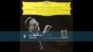 [High quality] W.A.Mozart - Symphony No.29 in A major, K.201/Karl Böhm &  Berliner Philharmoniker