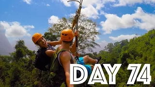 ZIPLINE TREK - VANG VIENG, LAOS