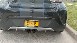 2019 Hyundai Veloster Muffler Delete