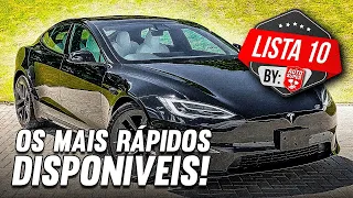 10 CARROS MAIS RÁPIDOS DO MUNDO