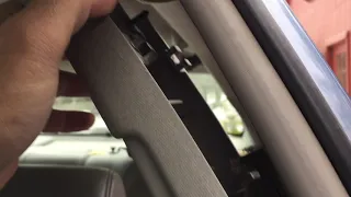 Toyota Seat Belt Stuck