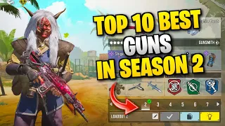 TOP 10 BEST GUNS/LOADOUT IN SEASON 2 2024 COD MOBILE