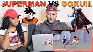 ScrewAttack "Goku VS Superman | DEATH BATTLE!" Reaction!!!!