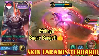 SKIN FARAMIS MYTHIC LEBIH BAGUS DARIPADA SKIN LEGEND! EFEKNYA LUAR BIASA🔥 FARAMIS MYTHIC SKIN - MLBB