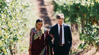 Nina & Mark's South Asian Wedding - Thomas Fogarty Winery