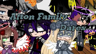 •|| Afton Family Dares ||• (10k special) |FNAF| •nixi.playzz• (Read Description)