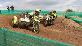 Motocross Seitenwagen WM Straßbessenbach 2017 Lauf 1