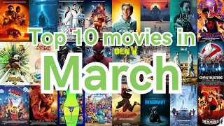 Top 10 movies I watched in March - Video Essay