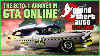 Ghostbusters Ecto-1 is now available in Grand Theft Auto Online