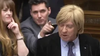 Michael Fabricant's hair mocked by Huw Merriman MP