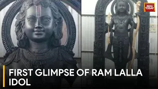 Unveiling The Face Of Ram Lalla: First Look Of 51-Inch Idol Before Consecration | Ram Mandir