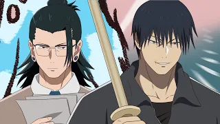 Geto and Toji sensei of jujutsu tech