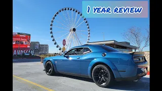 So you want to buy a Widebody Dodge Challenger Scat Pack! My 1 year review owning the 6.4 L Hemi 392